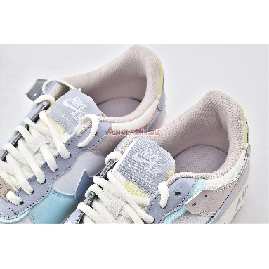 Nike Air Force 1 Low Shadow CI0919-106 Summit White/Glacier Blue-Fossil-Ghost Mens Womens Shoes