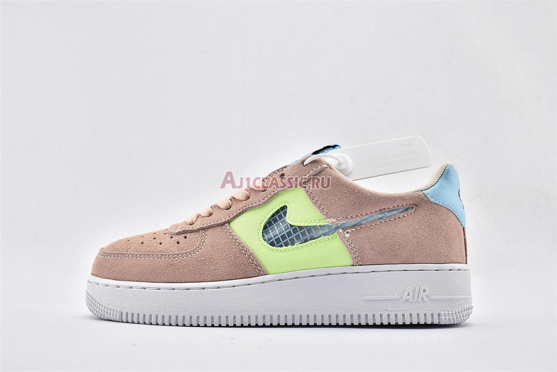 New Nike Air Force 1 Low "Cut Out Pink" CJ1647-600 Shoes