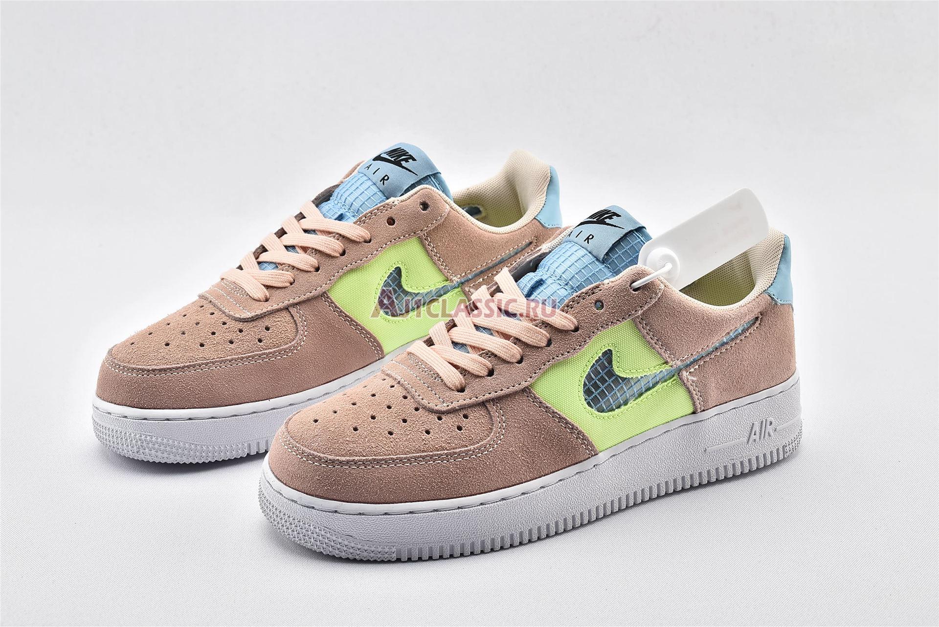 New Nike Air Force 1 Low "Cut Out Pink" CJ1647-600 Shoes