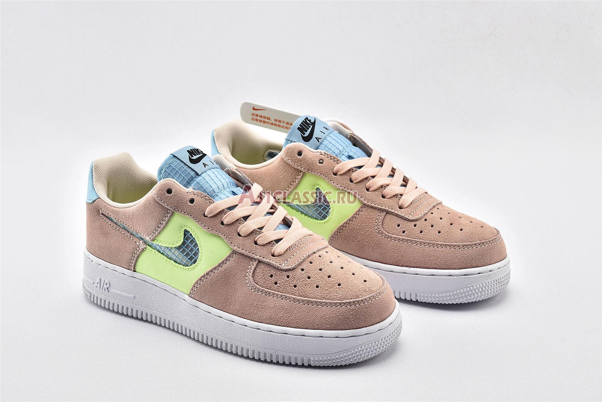 New Nike Air Force 1 Low "Cut Out Pink" CJ1647-600 Shoes