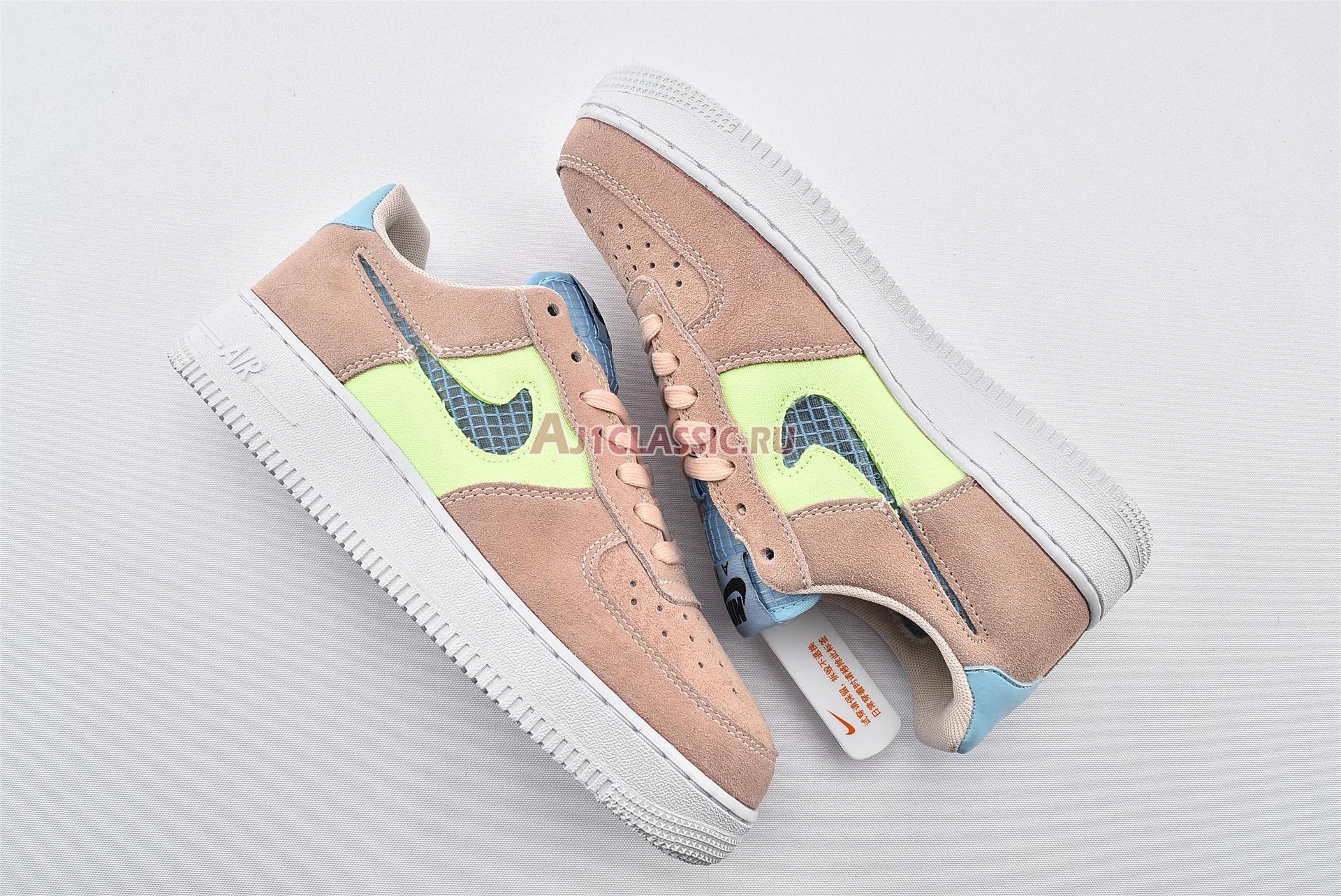 New Nike Air Force 1 Low "Cut Out Pink" CJ1647-600 Shoes