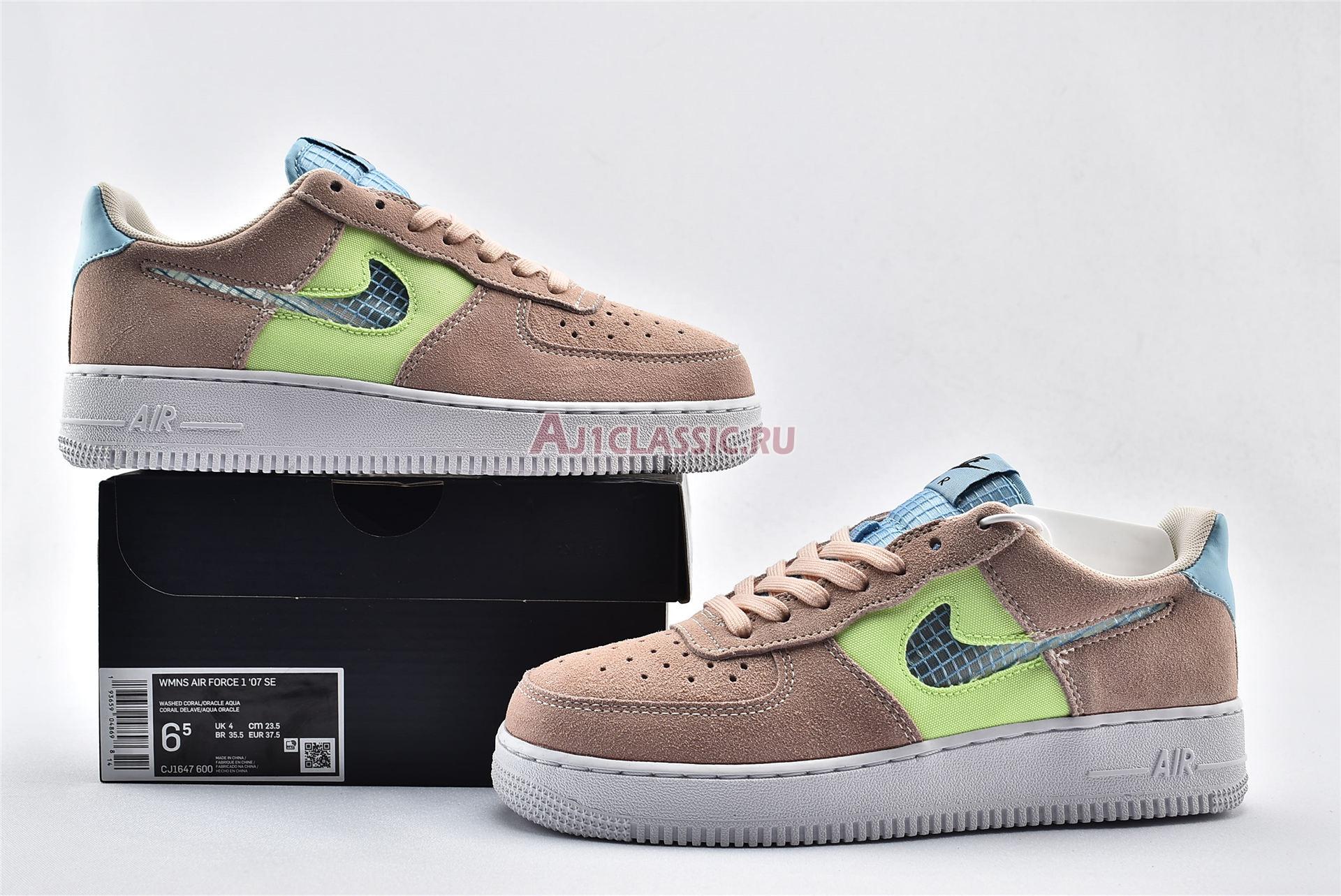 New Nike Air Force 1 Low "Cut Out Pink" CJ1647-600 Shoes