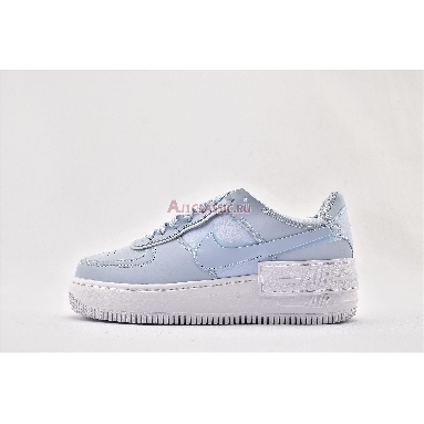 Nike Wmns Air Force 1 Shadow Hydrogen Blue CV3020-400 Hydrogen Blue/White/Hydrogen Blue Mens Womens Shoes