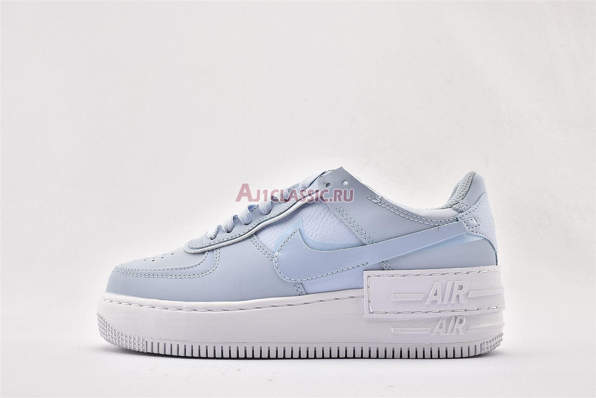 New Nike Wmns Air Force 1 Shadow "Hydrogen Blue" CV3020-400 Shoes