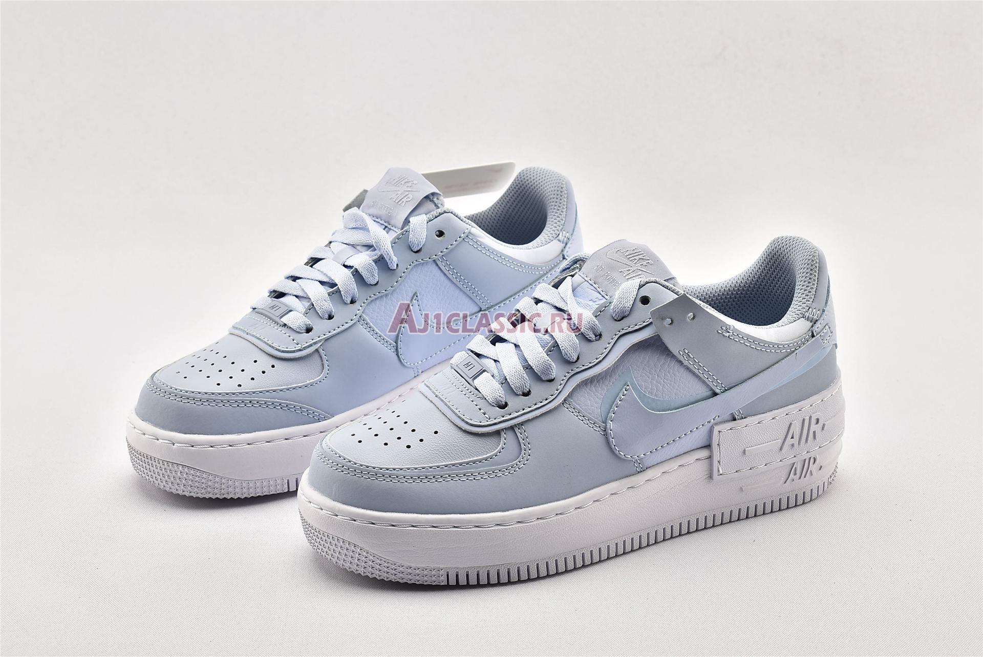 New Nike Wmns Air Force 1 Shadow "Hydrogen Blue" CV3020-400 Shoes