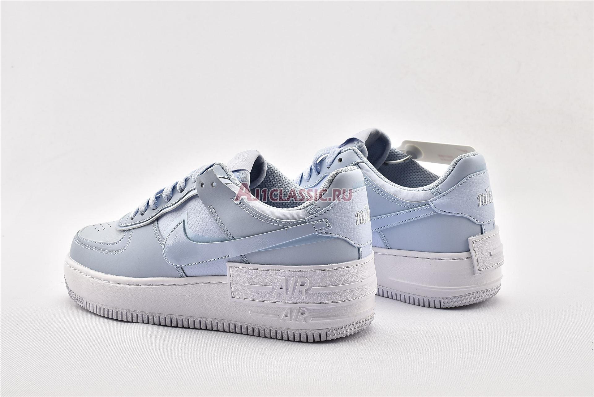 New Nike Wmns Air Force 1 Shadow "Hydrogen Blue" CV3020-400 Shoes