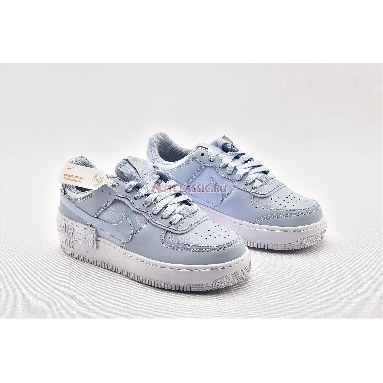 Nike Wmns Air Force 1 Shadow Hydrogen Blue CV3020-400 Hydrogen Blue/White/Hydrogen Blue Mens Womens Shoes