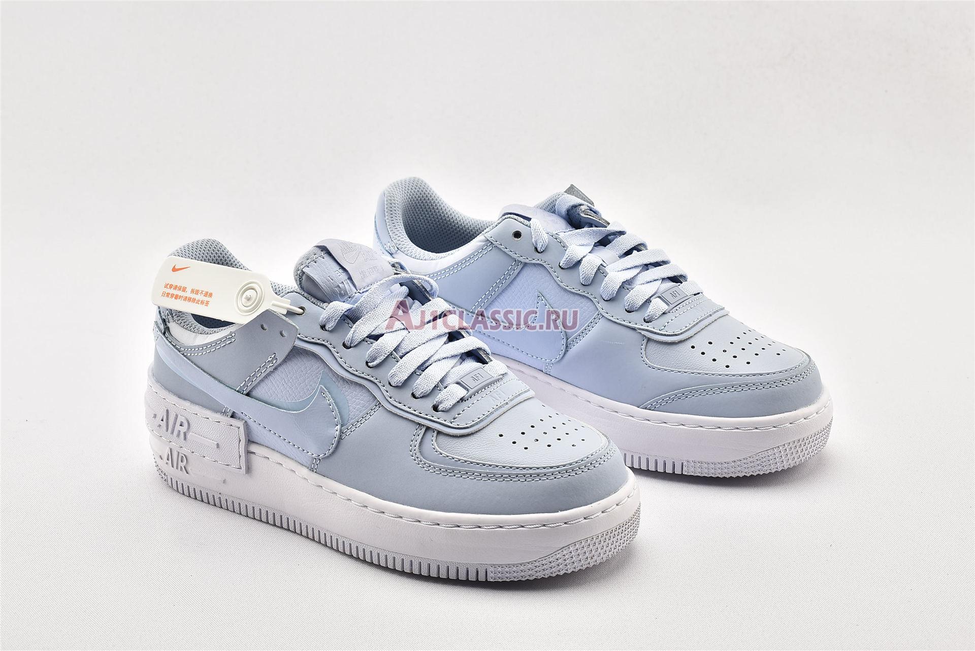 New Nike Wmns Air Force 1 Shadow "Hydrogen Blue" CV3020-400 Shoes