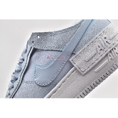 Nike Wmns Air Force 1 Shadow Hydrogen Blue CV3020-400 Hydrogen Blue/White/Hydrogen Blue Mens Womens Shoes