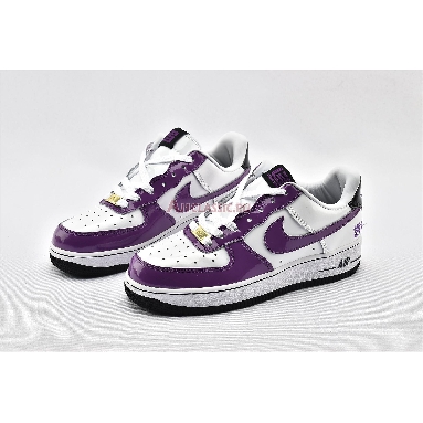 Nike Air Force 1 Chamber Of Fear Temptation AV2051-100 White/Hyacinth-Black Sneakers