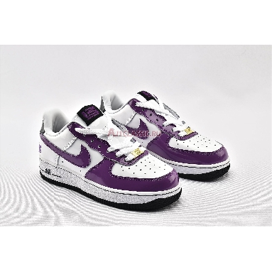 Nike Air Force 1 Chamber Of Fear Temptation AV2051-100 White/Hyacinth-Black Sneakers