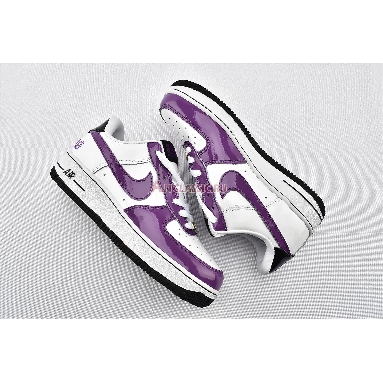 Nike Air Force 1 Chamber Of Fear Temptation AV2051-100 White/Hyacinth-Black Sneakers