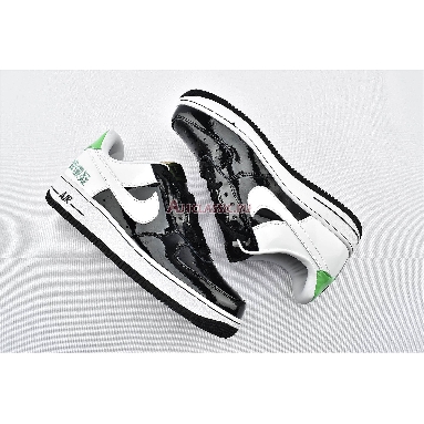 Nike Air Force 1 Chamber Of Fear Self-Doubt AV2055-001 Black/White-Tomatillo Sneakers