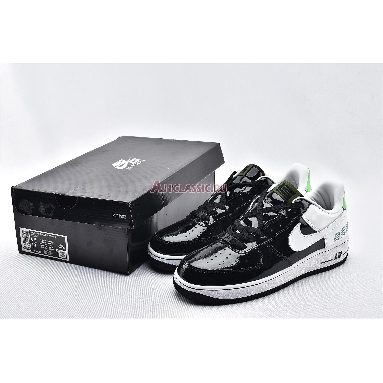 Nike Air Force 1 Chamber Of Fear Self-Doubt AV2055-001 Black/White-Tomatillo Sneakers