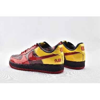 Nike Air Force 1 Chamber Of Fear Hater AV2052-600 Redwood/Varsity Red-Taxi-Black Mens Womens Shoes