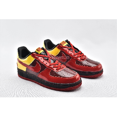 Nike Air Force 1 Chamber Of Fear Hater AV2052-600 Redwood/Varsity Red-Taxi-Black Mens Womens Shoes