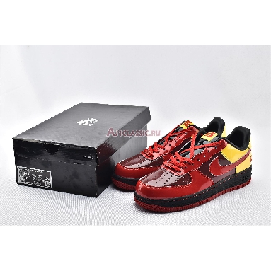 Nike Air Force 1 Chamber Of Fear Hater AV2052-600 Redwood/Varsity Red-Taxi-Black Mens Womens Shoes