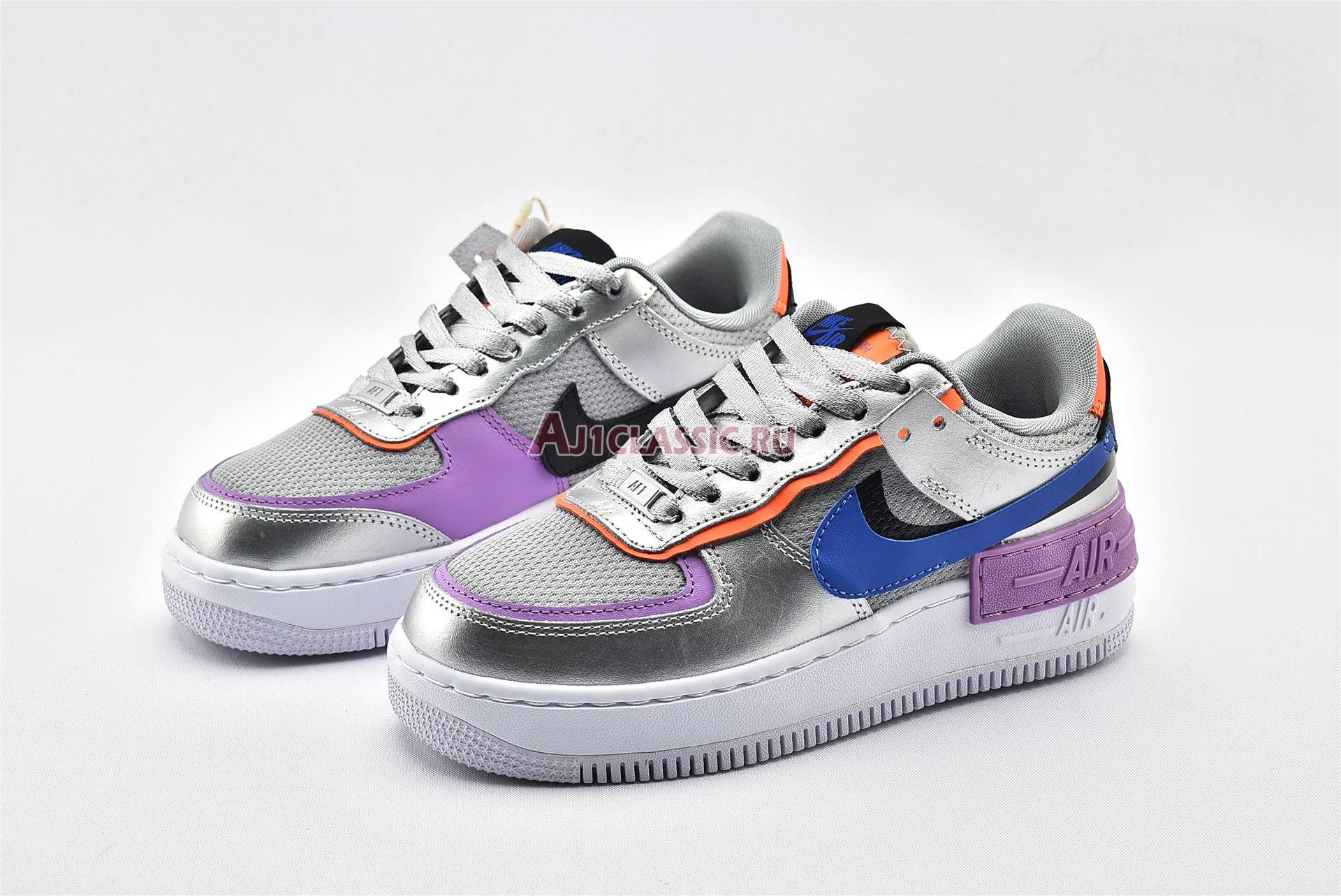 Nike Wmns Air Force 1 Shadow "Metallic Silver" CW6030-001