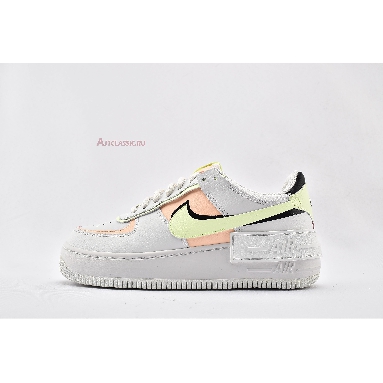 Nike Wmns Air Force 1 Shadow White Crimson Tint CI0919-107 Summit White/Black/Barely Volt/Crimson Tint Mens Womens Shoes