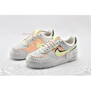 Nike Wmns Air Force 1 Shadow White Crimson Tint CI0919-107 Summit White/Black/Barely Volt/Crimson Tint Mens Womens Shoes