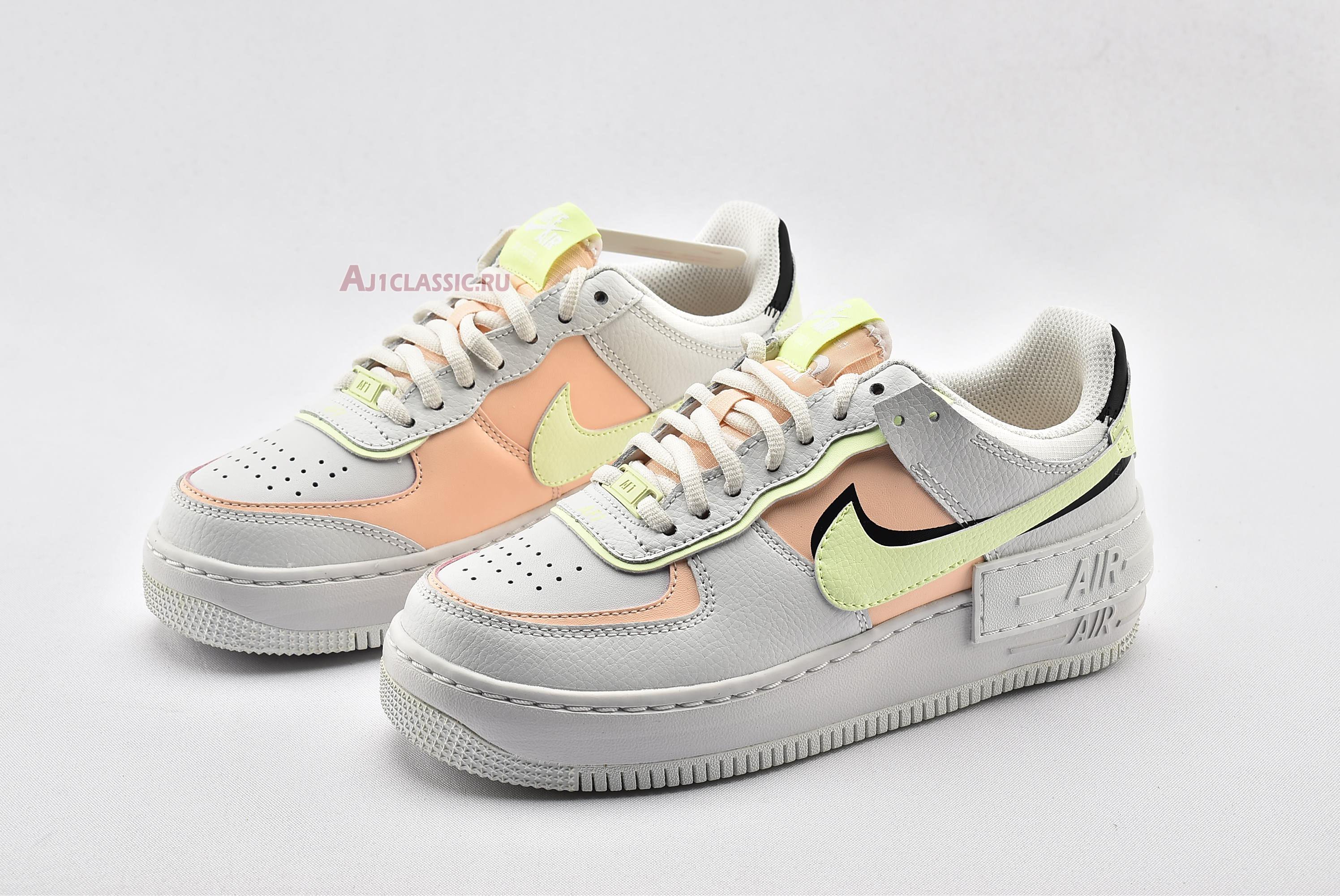 New Nike Wmns Air Force 1 Shadow "White Crimson Tint" CI0919-107 Shoes