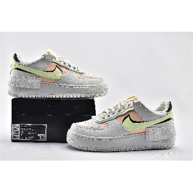 Nike Wmns Air Force 1 Shadow White Crimson Tint CI0919-107 Summit White/Black/Barely Volt/Crimson Tint Mens Womens Shoes