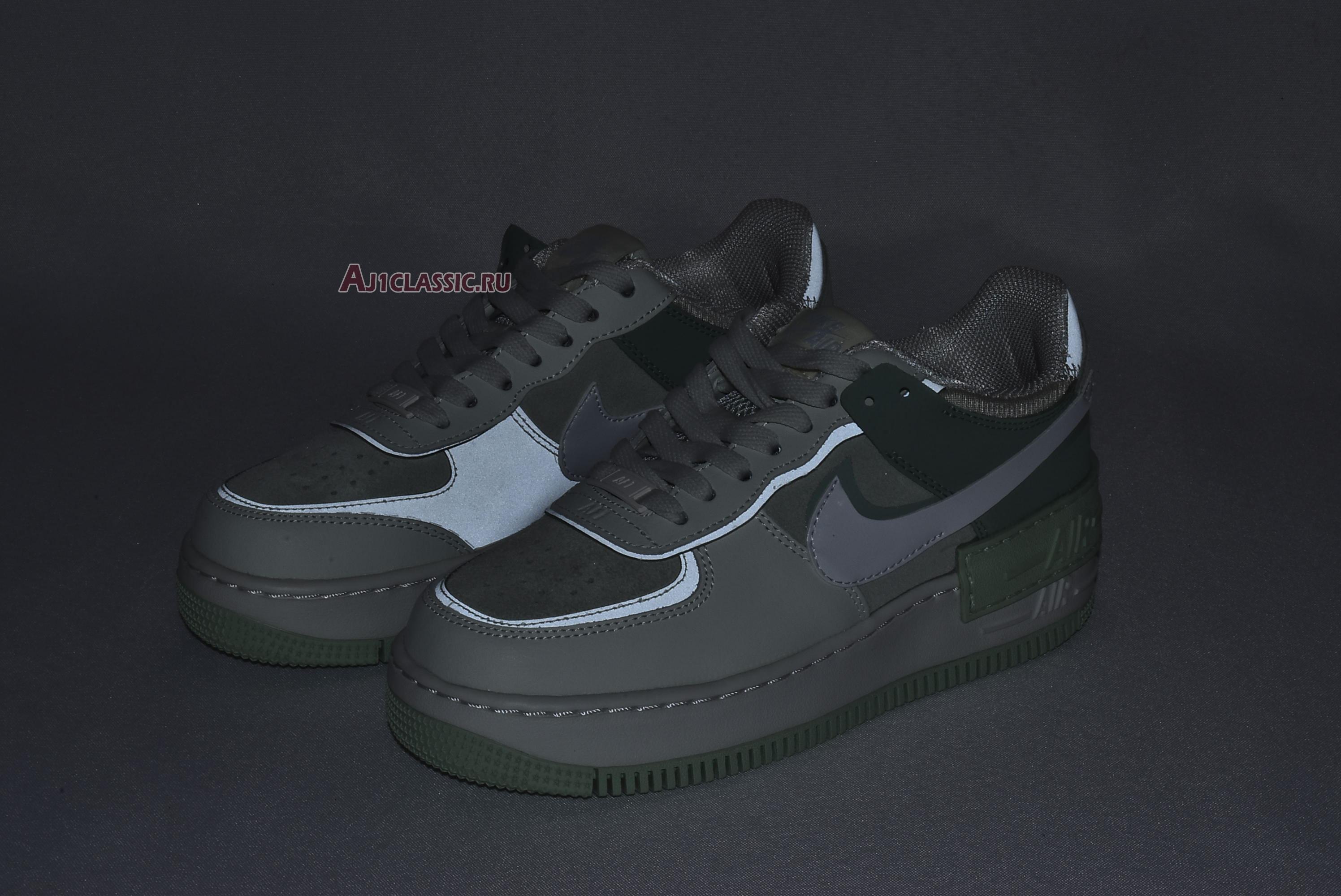 New Nike Wmns Air Force 1 Shadow "Spruce Aura" CW2655-001 Shoes