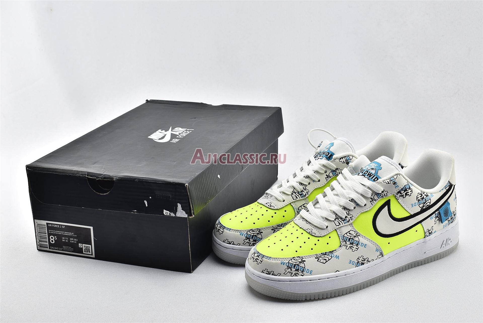 New Nike Air Force 1 Low "Worldwide Pack" DA1343-117 Shoes