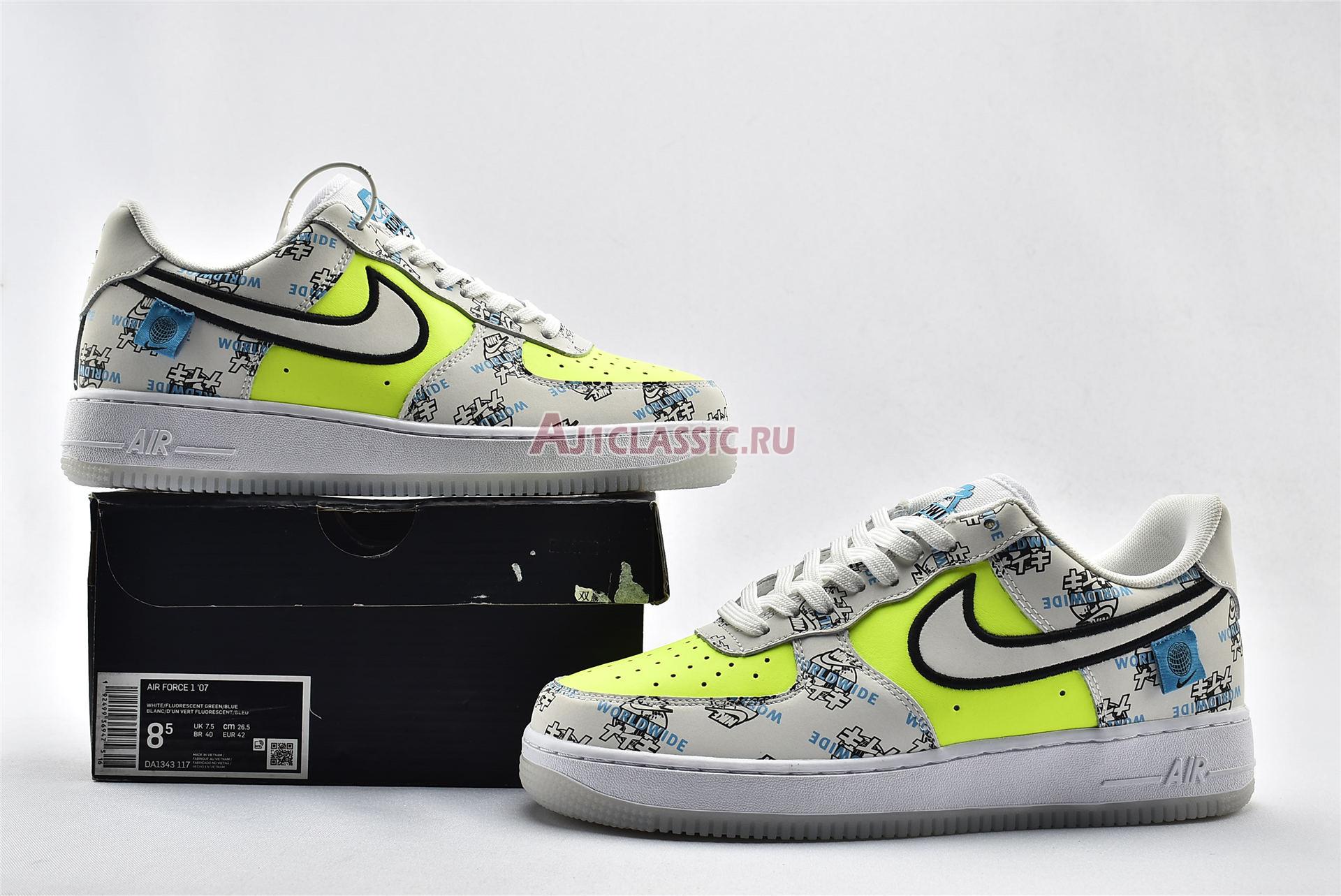 New Nike Air Force 1 Low "Worldwide Pack" DA1343-117 Shoes