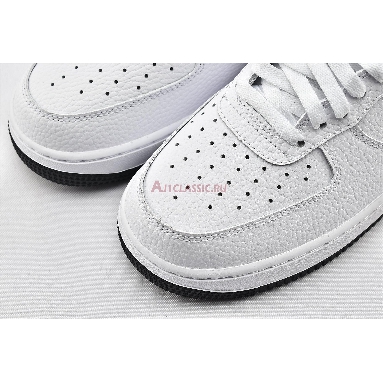 Nike Air Force 1 Low Brushstroke Swoosh - White DA4657-100 White/University Red/Black Mens Womens Shoes