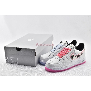 Nike Air Force 1 Low South Korea CW3919-100 White/Black/Multi-Color Mens Womens Shoes