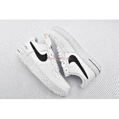 Nike Air Force 1 Low With Cut-Out  CZ7377-100 White/Black Mens Womens Shoes