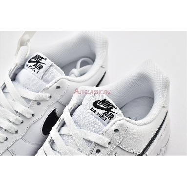 Nike Air Force 1 Low With Cut-Out  CZ7377-100 White/Black Mens Womens Shoes