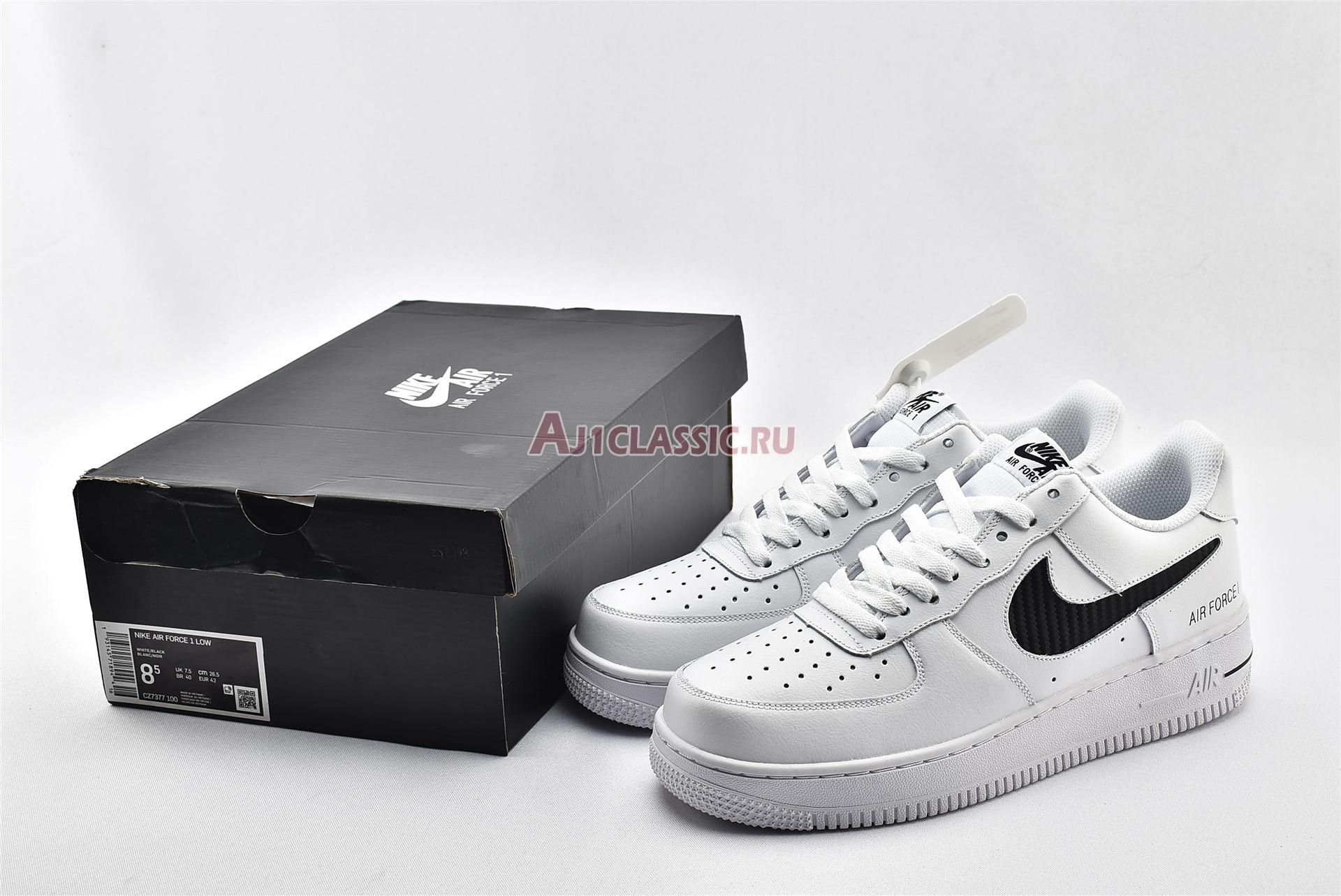 New Nike Air Force 1 Low "With Cut-Out " CZ7377-100 Shoes