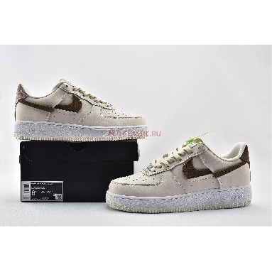 Nike Air Force 1 Low Vandalized Light Orewood Brown DC1425-100 Light Orewood Brown/Olive Grey/Light Arctic Pink Mens Womens Shoes