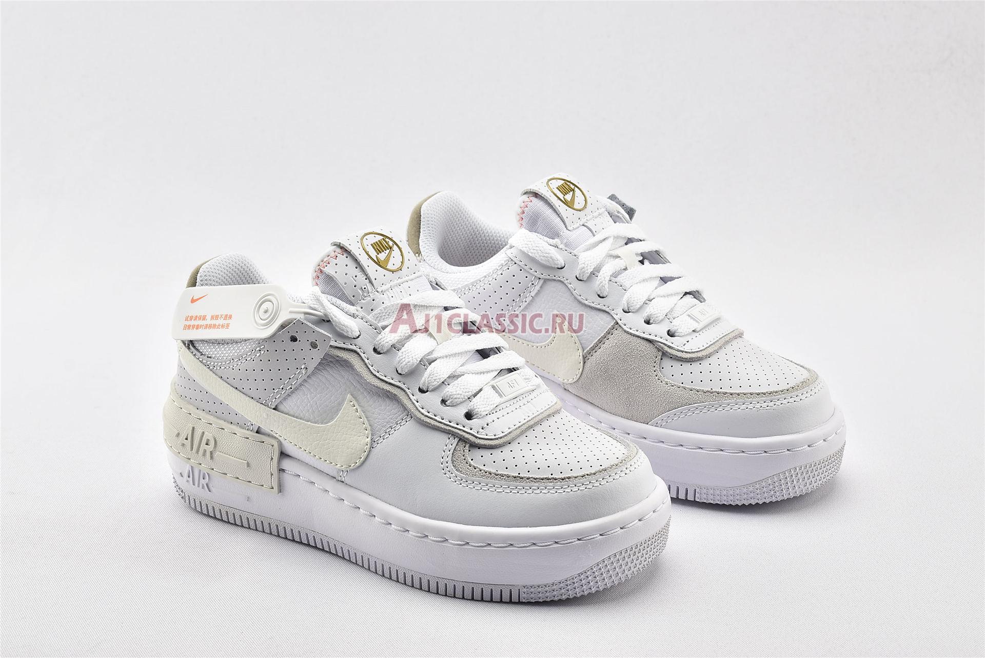 New Nike Wmns Air Force 1 Shadow "White Atomic Pink" CZ8107-100 Shoes