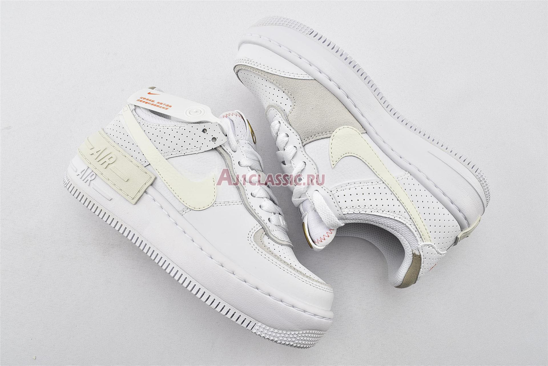 New Nike Wmns Air Force 1 Shadow "White Atomic Pink" CZ8107-100 Shoes