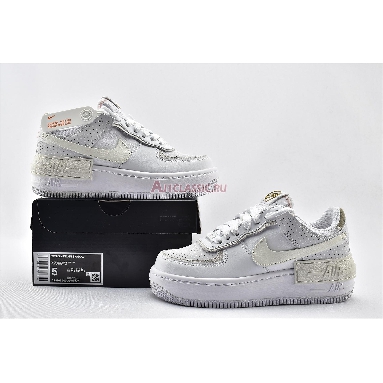 Nike Wmns Air Force 1 Shadow White Atomic Pink CZ8107-100 White/Stone/Atomic Pink/Sail Mens Womens Shoes