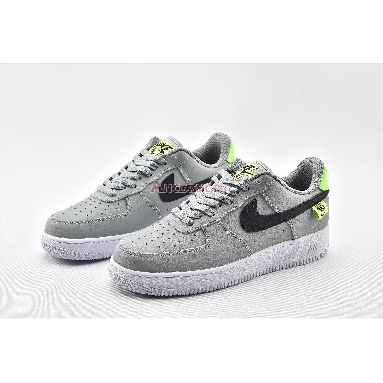 Nike Air Force 1 Low Worldwide CK7648-002 Pure Platinum/Black-Green Strike Sneakers