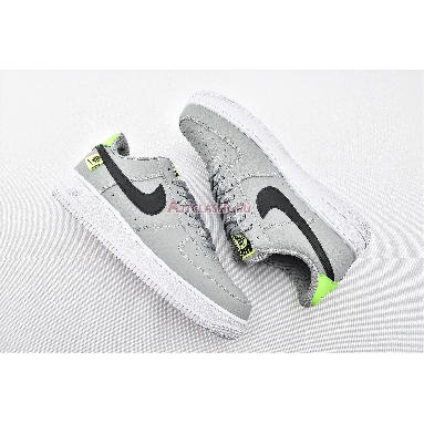 Nike Air Force 1 Low Worldwide CK7648-002 Pure Platinum/Black-Green Strike Sneakers