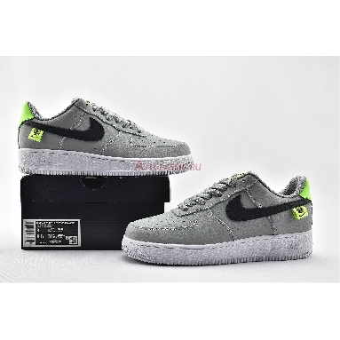 Nike Air Force 1 Low Worldwide CK7648-002 Pure Platinum/Black-Green Strike Sneakers