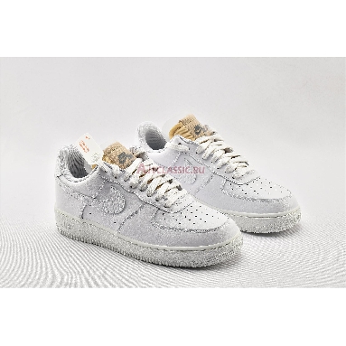 Nike Air Force 1 Low 07 LX Bling CZ8101-100 White/White/Summit White/White Onyx Mens Womens Shoes