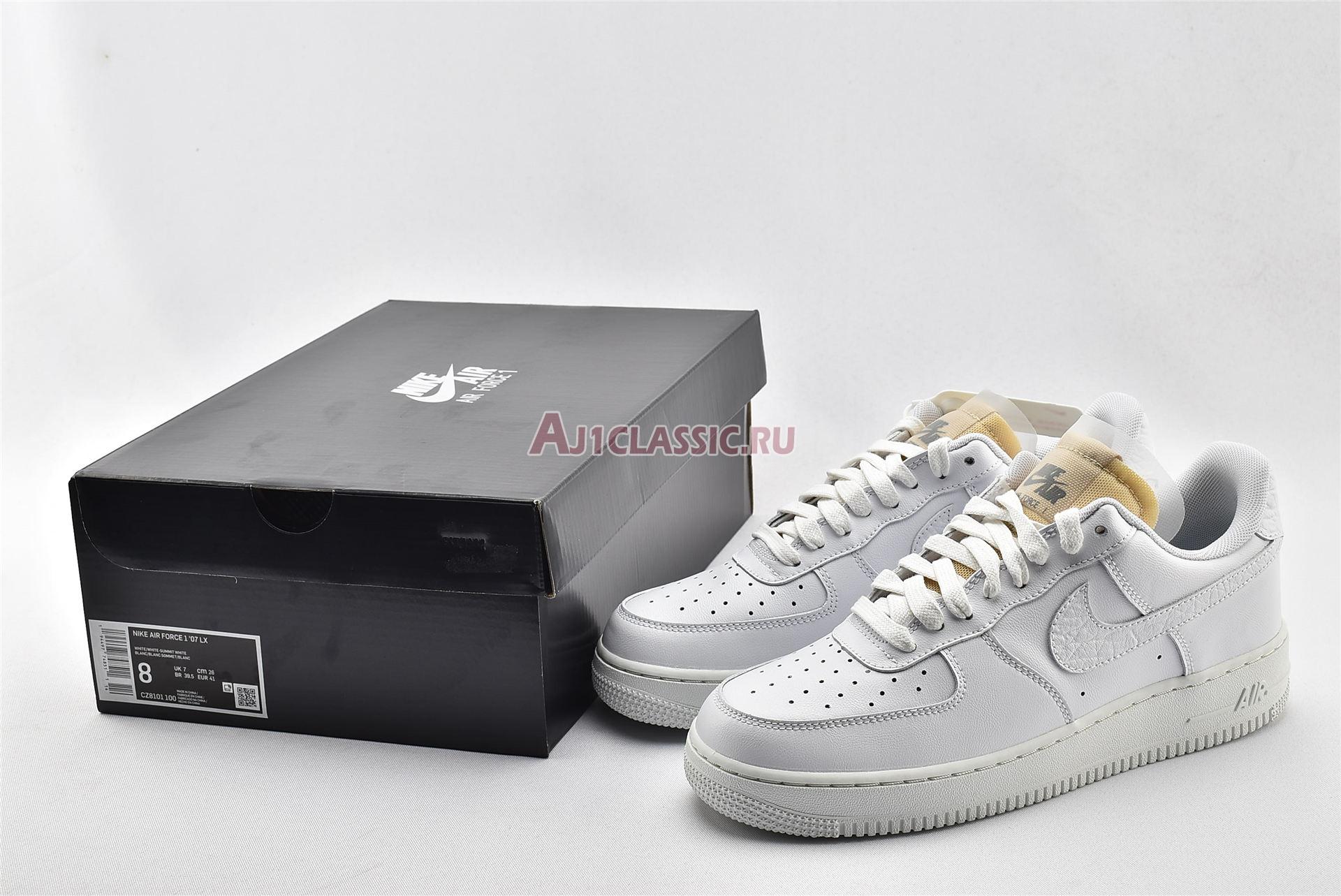 New Nike Air Force 1 Low 07 LX "Bling" CZ8101-100 Shoes