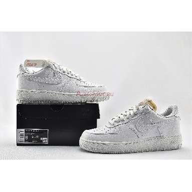 Nike Air Force 1 Low 07 LX Bling CZ8101-100 White/White/Summit White/White Onyx Mens Womens Shoes