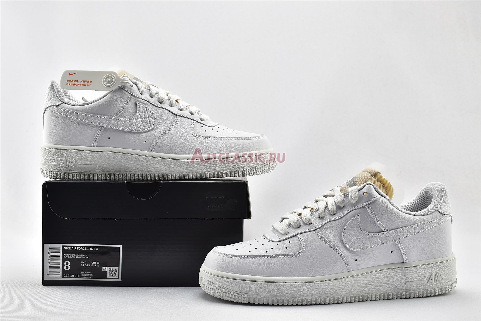 New Nike Air Force 1 Low 07 LX "Bling" CZ8101-100 Shoes