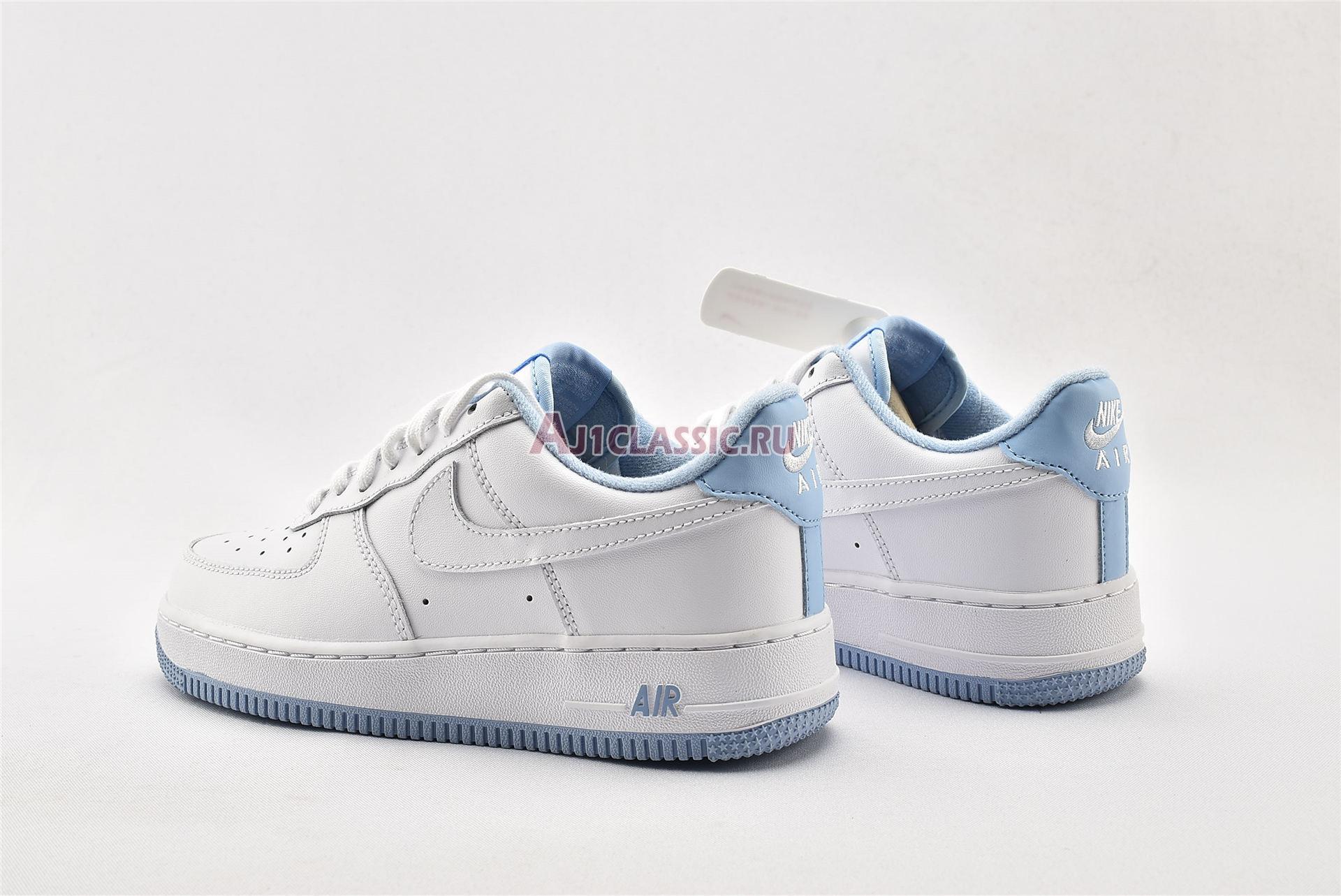 New Nike Air Force 1 GS "White Hydrogen Blue" CD6915-103 Shoes