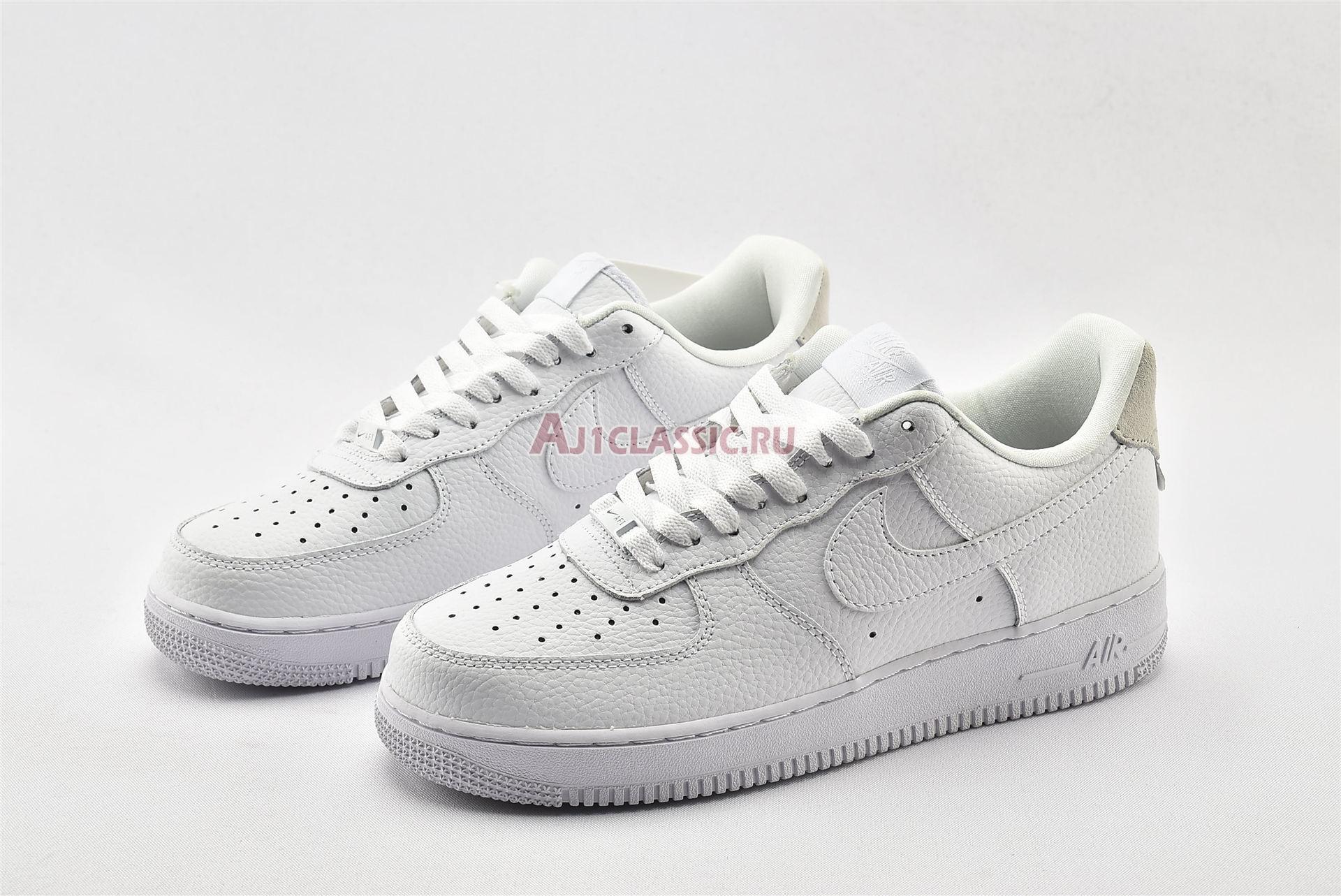 New Nike Air Force 1 07 Craft "White Vast Grey" CN2873-101 Shoes