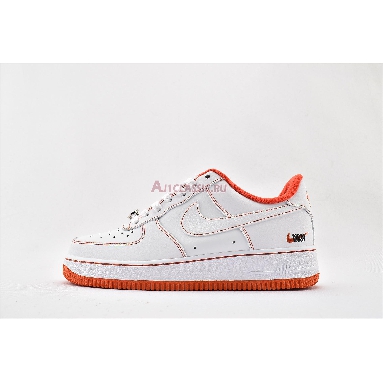 Nike Air Force 1 Low Rucker Park CT2585-100 White/Orange Mens Womens Shoes