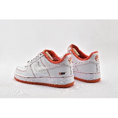 Nike Air Force 1 Low Rucker Park CT2585-100 White/Orange Mens Womens Shoes