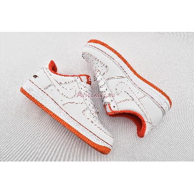 Nike Air Force 1 Low Rucker Park CT2585-100 White/Orange Mens Womens Shoes